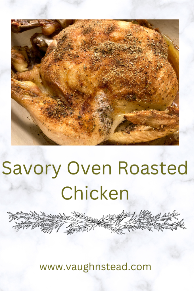 Roasted Herb Chicken In The Oven Vaughnstead